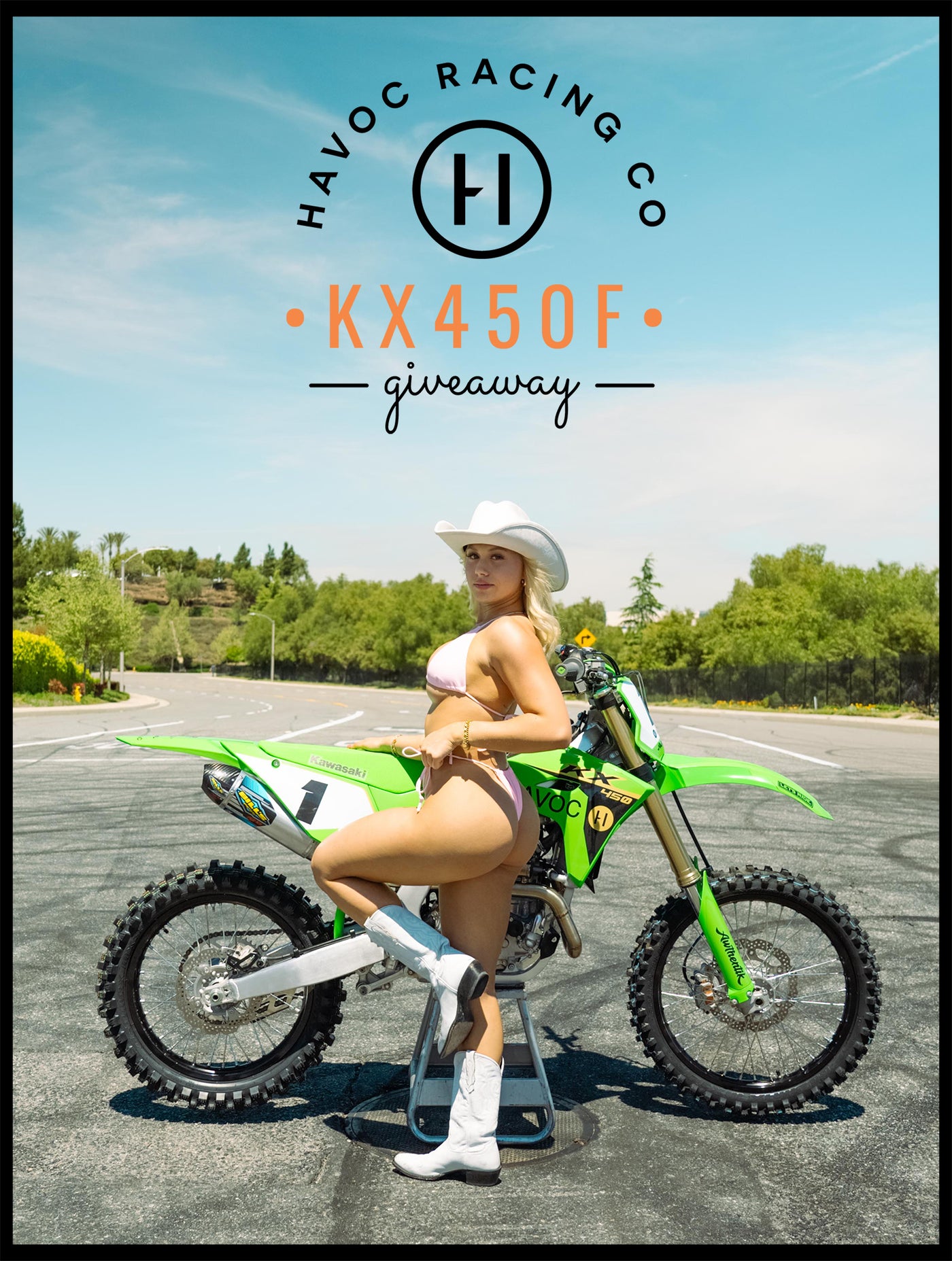 HBG4 Poster - KX450F Model